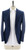 Isaia Sport Coat Jacket 'Musa' Size 34 Blue