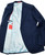 Isaia Sport Coat Jacket 'Musa' Size 34 Blue