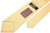 Luxury Collection Stefano Ricci Silk Tie Yellow Woven Geometric with Swarovski Crystal