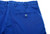 Isaia Napoli Dress Shorts Cotton Stretch Gabardine Size 30 Blue Solid