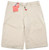 Isaia Napoli Dress Shorts Cotton Stretch Gabardine Size 30 Khaki Brown Solid