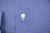 Luigi Borrelli Napoli Dress Shirt Superfine Cotton Linen Size 15 3/4 Blue Gingham Check