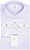 Luigi Borrelli Napoli Dress Shirt Fine Cotton Size 15 3/4 Purple Tattersall Check