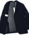 Boglioli 'Dover' Sport Coat Jacket Wool Knit Extra Trim Fit Size 42 Blue Solid
