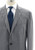Boglioli 'Dover' Suit Wool Size 46 Gray Solid