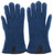 Loro Piana Gloves Maglia Inglese Cashmere Size 3XLarge Denim Blue