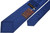 Stefano Ricci Silk Tie Purple Blue Yellow Stripe With Swarovski Crystals