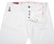 Isaia Napoli Trim Fit Button Fly Stretch Denim Jeans Size 34 White