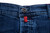 Kiton Napoli Jeans Selvedge Denim Cotton Stretch Size 34 Blue Fancy