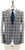 Isaia Napoli Suit 'Capri' Wool Super 120's Four-Ply Size 36 Gray Bordeaux Red Plaid