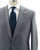 Isaia Napoli Suit 'Gregorio' Aquaspider Wool 160's Size 38 Gray