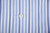 Isaia Napoli Mix Dress Shirt Spread Collar Size 16 1/2 Blue Stripe