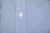 Isaia Napoli Fit Sport Shirt Cotton Size 16 1/2 Blue Micro
