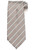 Tom Ford Tie Silk Taupe-Brown Stripe