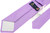 Luigi Borrelli Tie Silk Linen Purple Solid 05TI0488