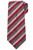 Kiton Tie Silk Burgundy Stripe