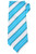 Kiton Tie Silk Blue Stripe