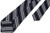 Kiton Tie Silk Black Stripe 01TI1182