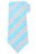 Kiton Tie Silk Blue Stripe