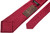 Stefano Ricci Pleated Tie Red Geometric 13TI0838
