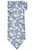 Stefano Ricci Tie White Blue Paisley