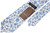 Stefano Ricci Tie White Blue Paisley 13TI0864