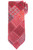 Stefano Ricci Patchwork Pleated Tie Red
