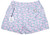 Fedeli Swim Short Madeira Airstop Size Medium 52 Pink Whales 16SS0118