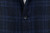 Kiton Sport Coat Jacket EVO Size 46 Blue Plaid 01SC0264