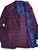 Kiton Sport Coat Jacket Size 40 Burgundy Plaid 01SC0293
