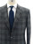 Kiton Suit Size 38 Gray Plaid 01SU0248