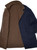 Brunello Cucinelli Reversible Coat Size 40 Blue Brown 02OT0179