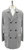 Brunello Cucinelli Pea Coat Cashmere Gray Herringbone