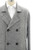 Brunello Cucinelli Oversized Peacoat Size 40 Gray Herringbone 02OT0195