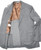 Brunello Cucinelli Suit Size 40 Gray Stripe 02SU0103