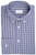 Brioni Shirt Parioli Darted Blue Check