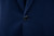 Zilli Suit Size 44 Blue Herringbone 15SU0104