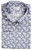Zilli Dress Shirt Silk Gray Print