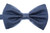 Brioni Bow Tie Silk Blue Geometric