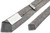 Brunello Cucinelli Tie Gray Stripe 02TI0126