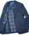 Zilli Sport Jacket Size 42 Blue Tonal Plaid 15SC0151