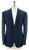 Zilli Sport Coat Dark Blue Suede Details