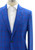 Zilli Sport Jacket Size 50 Blue Windowpane 15SC0165