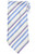 Stefano Ricci Silk Tie Blue White Stripe