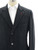 Isaia Walking Coat Size 44 Gray Herringbone 06OT0177
