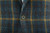 Isaia Sport Coat Jacket 'Gregory' Size 42 Blue Plaid 06SC0260
