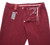 Isaia Pants Stretch Size 36 Red 06PT0287