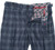 Isaia Pants Casalnuovo Size 30 Blue Plaid 06PT0294