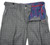 Isaia Pants Casalnuovo Size 30 Gray Plaid 06PT0296
