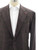 Isaia Brown Purple Plaid Wool 140s Sport Coat Blazer
